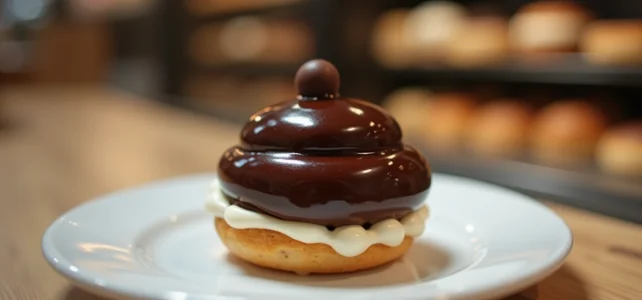 Tout savoir sur les calories et le poids d&rsquo;une religieuse au chocolat en pâtisserie